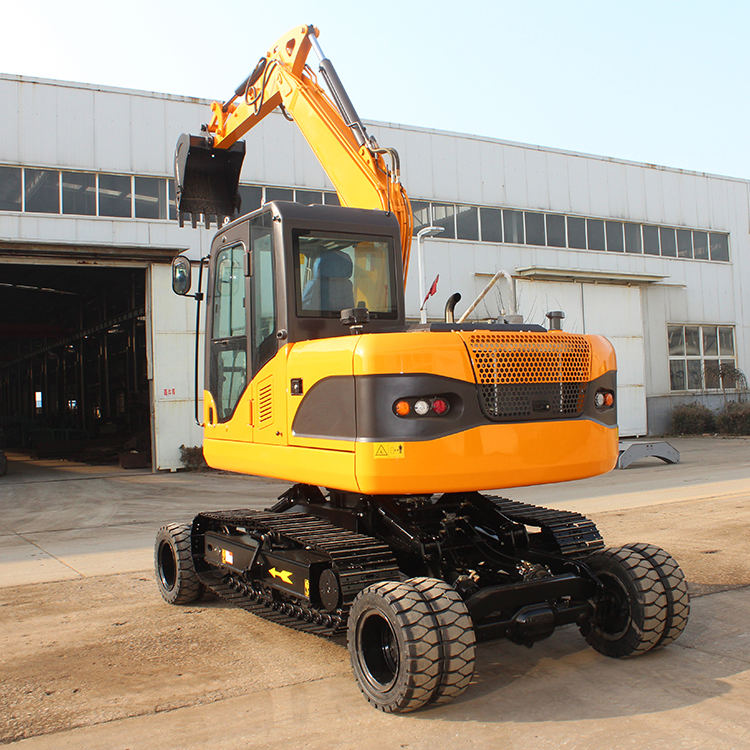 Small Wheel Crawler Excavator X9